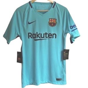 Nike FC Barcelona 2017-18 Authentic Stadium Away Jersey Men’s Small